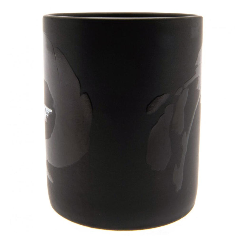 James Bond Heat Changing Mug, rear view