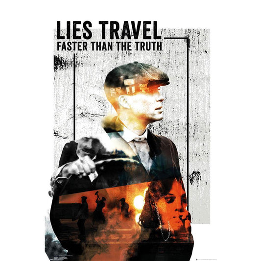Peaky Blinders Poster Lies Travel collectible from Infinity Collectibles 2026