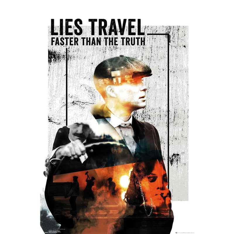 Peaky Blinders Poster Lies Travel collectible from Infinity Collectibles 2026