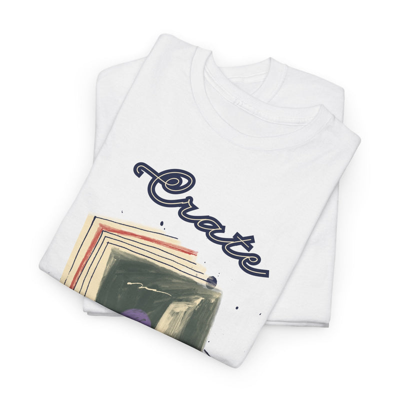 'Crate Digger' Vinyl Records Men's T-Shirt, product detail