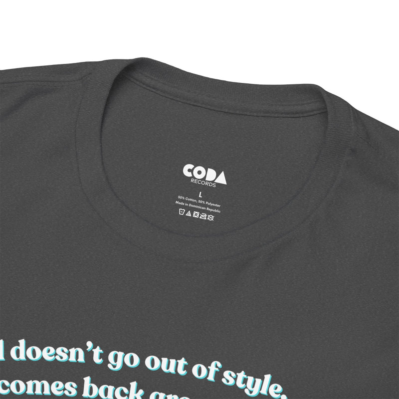 'Vinyl Doesn't Go Out Of Style' Men's T-Shirt, alternate view