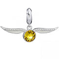 Harry Potter Sterling Silver Golden Snitch Crystal Charm collectible from Infinity Collectibles 2026
