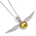 Harry Potter Sterling Silver Golden Snitch Crystal Necklace collectible from Infinity Collectibles 2026