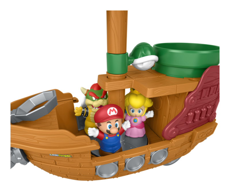 Little People Super Mario Bowser's Airship - Image