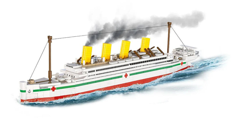 Cobi 1681 World War I H.M.Hospital Ship Britannic 636 pcs