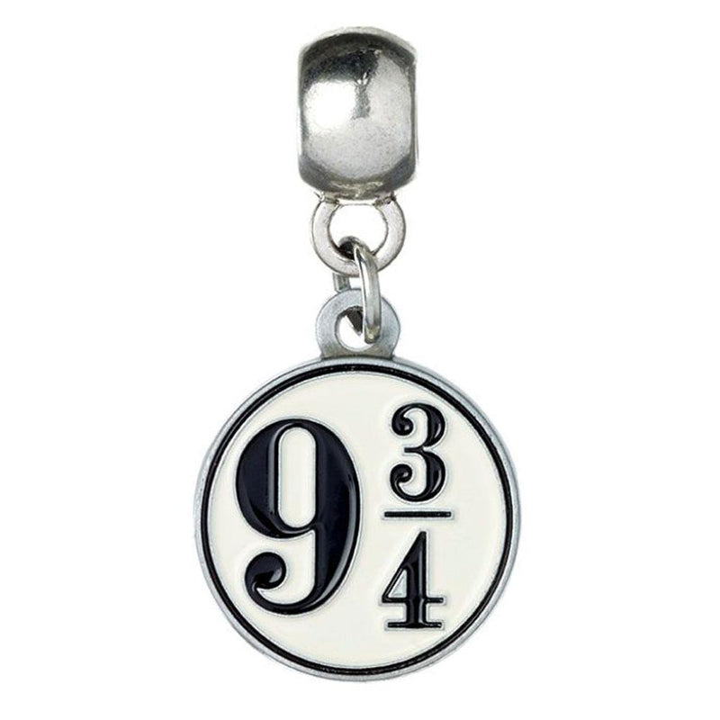 Harry Potter Silver Plated Slider Charm Set, side angle