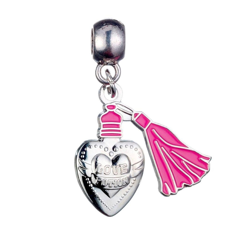 Harry Potter Silver Plated Slider Charm Set, close-up detail