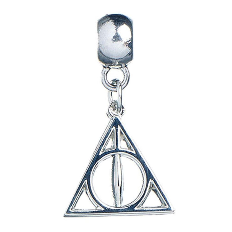 Harry Potter Silver Plated Slider Charm Set, rear view