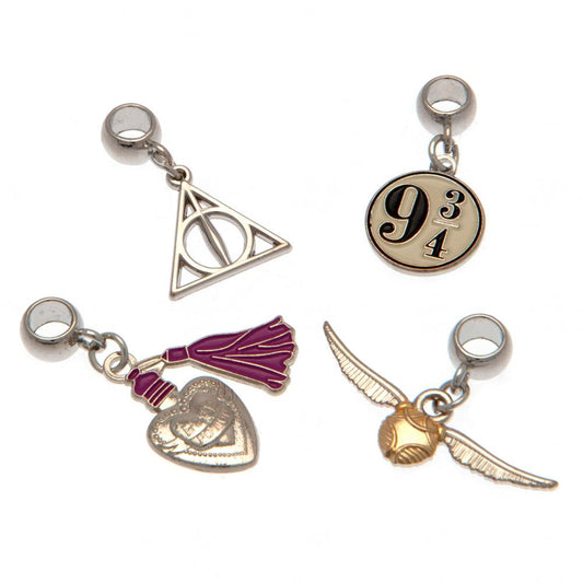 Harry Potter Silver Plated Slider Charm Set collectible from Infinity Collectibles 2026