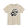 'Vinyl Sounds Better' T-Shirt, size reference