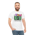 'In Vinyl We Trust' Men's T-Shirt, close-up detail