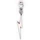 Harry Potter Silver Plated Lightning Bolt Charm