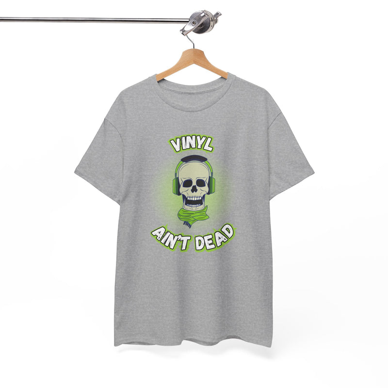 'Vinyl Ain't Dead' Headphones Men's T-Shirt, packaging shot