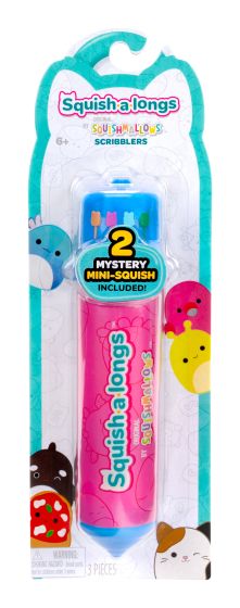 Squishalongs - Collect & Display Scribblers Pack (Case of 12)