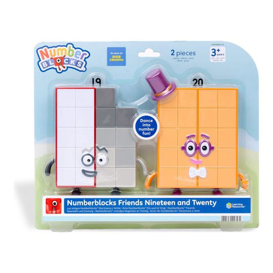 Numberblocks Friends Nineteen and Twenty