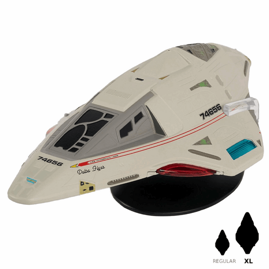 Delta Flyer XL EDITION Model Diecast Ship (Eaglemoss / Star Trek)