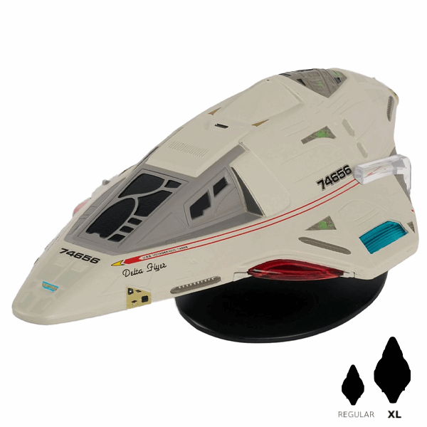 Delta Flyer XL EDITION Model Diecast Ship (Eaglemoss / Star Trek)