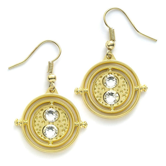 Harry Potter Gold Plated Time Turner Hook Earrings collectible from Infinity Collectibles 2026