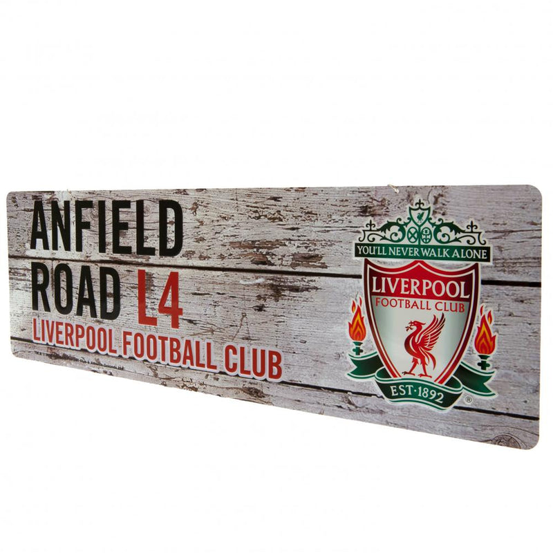 Liverpool FC Rustic Garden Sign, alternate view