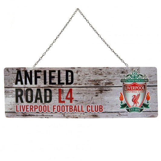 Liverpool FC Rustic Garden Sign collectible from Infinity Collectibles 2026