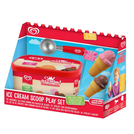 Walls Toy Play Ice Cream Scoop Playset