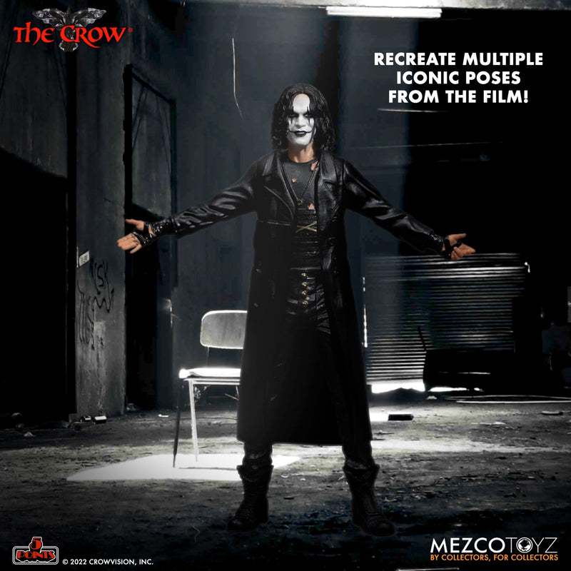 The Crow 5 Points Deluxe Figure Set side angle