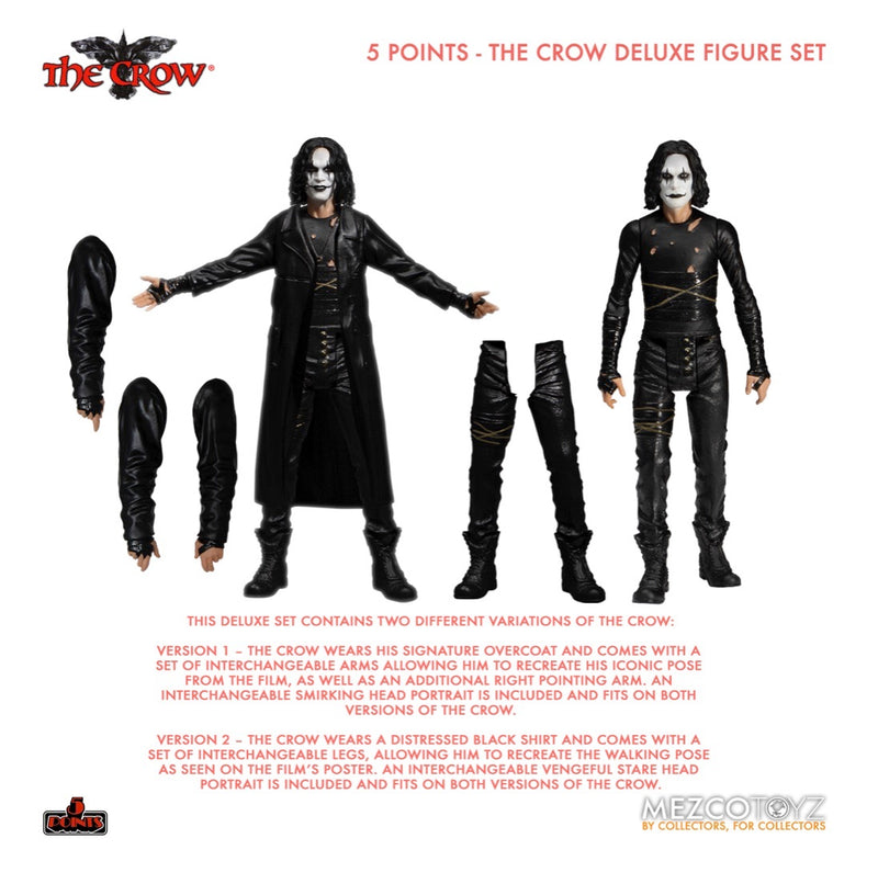 The Crow 5 Points 2 Figures Deluxe Figure Set