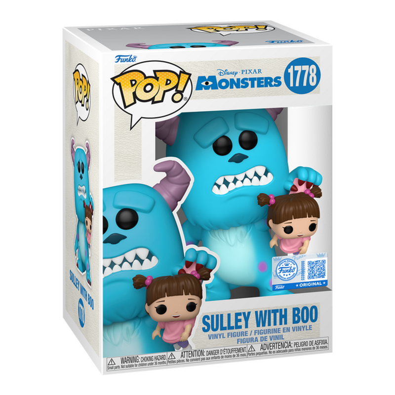 Pop! Vinyl (Exc) - Monsters Inc - Sulley with Boo (Exc)