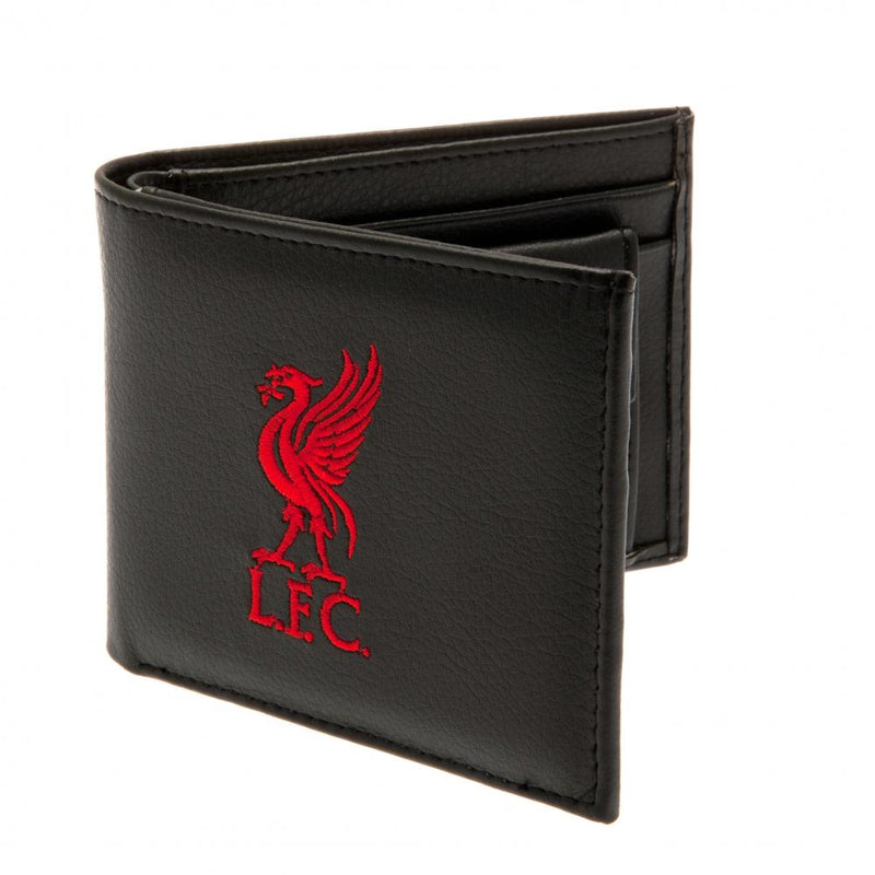 Liverpool FC Embroidered Wallet, side angle