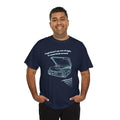 'Vinyl Doesn't Go Out Of Style' Men's T-Shirt, rear view