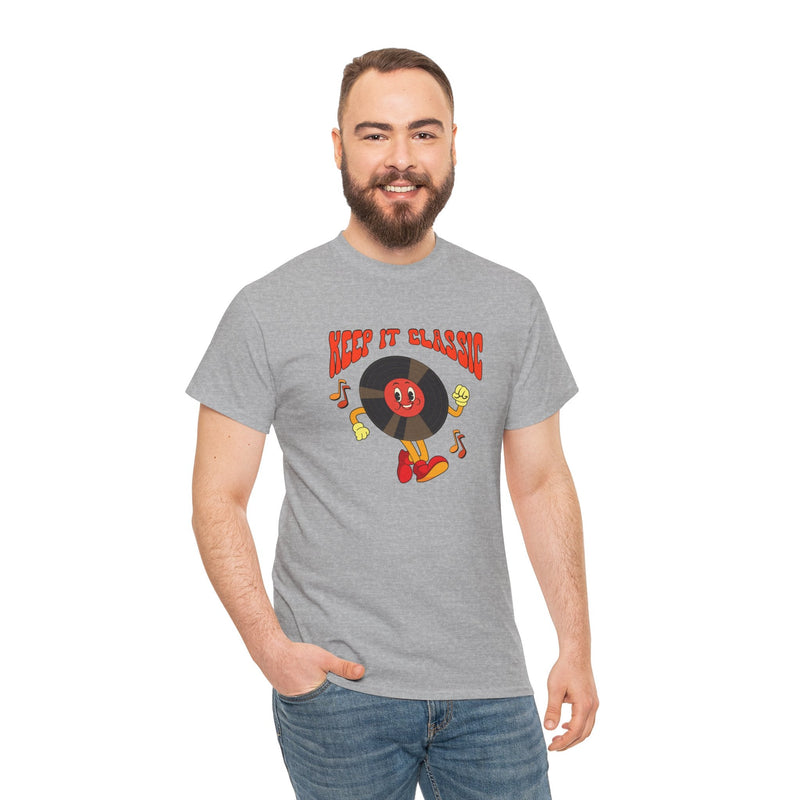 'Keep It Classic' Retro T-Shirt, alternate view