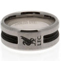 Liverpool FC Black Inlay Ring Medium collectible from Infinity Collectibles 2026