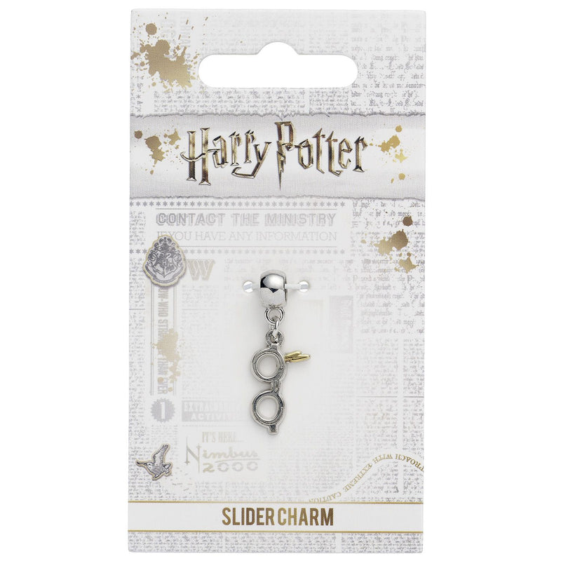 Harry Potter Silver Plated Harry Glasses Charm, alternate view