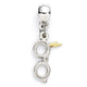 Harry Potter Silver Plated Harry Glasses Charm