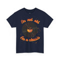 'I'm Not Old, I'm a Classic' Men's Vinyl Record T-Shirt, side angle