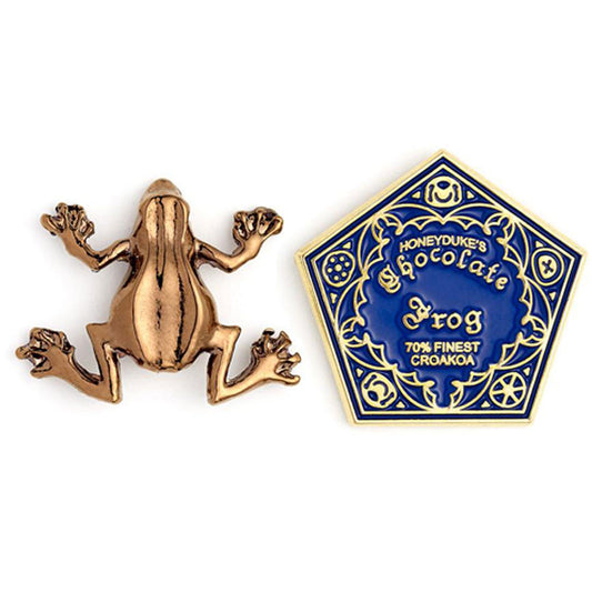 Harry Potter Chocolate Frog Pin Badge collectible from Infinity Collectibles 2026