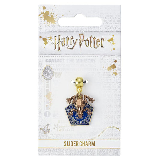 Harry Potter Gold Plated Chocolate Frog Charm, alternate view