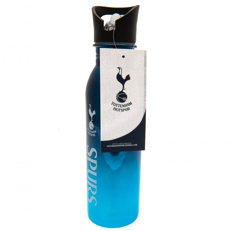 Tottenham Hotspur FC UV Metallic Drinks Bottle, side angle