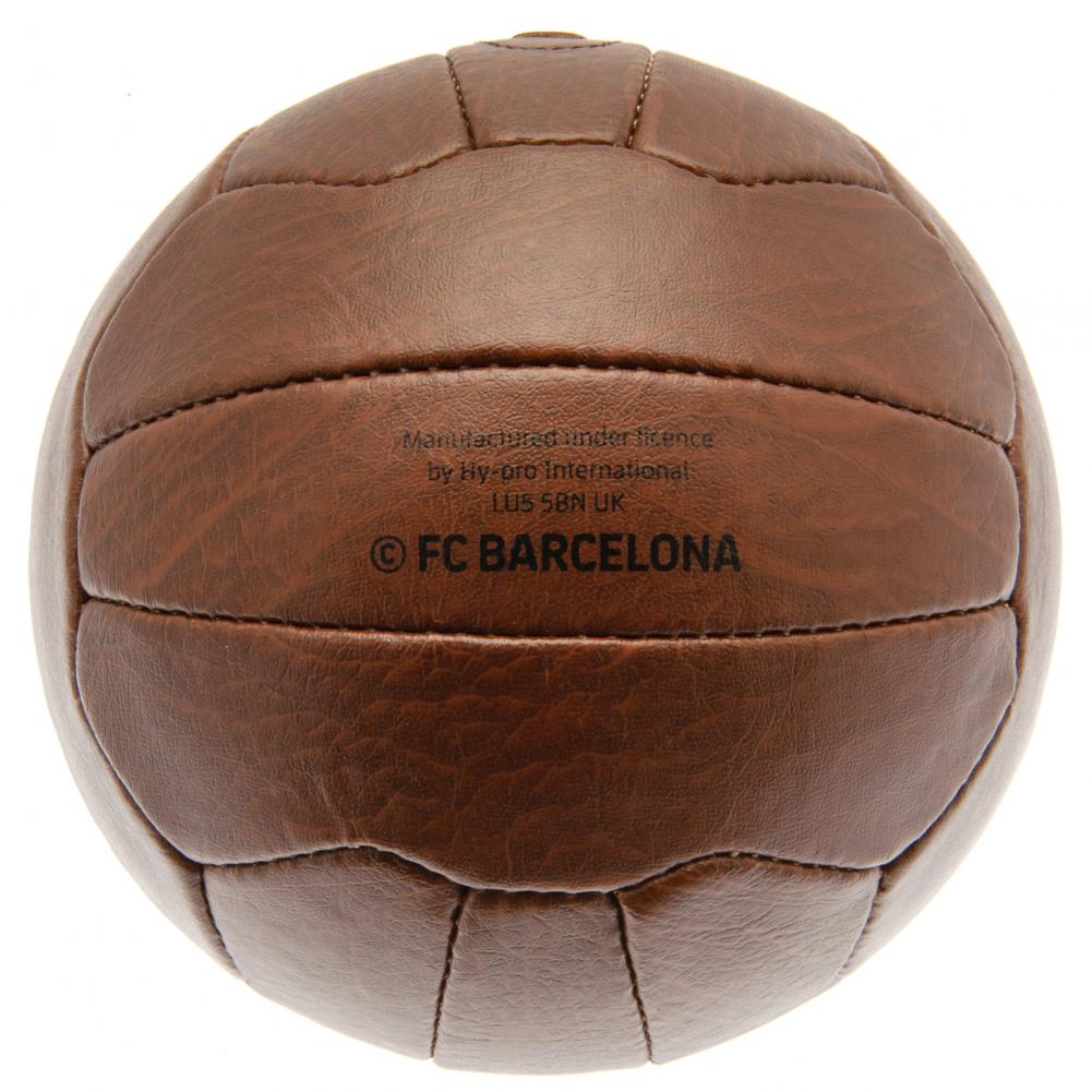 Official FC Barcelona Faux Leather Football