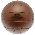 Tottenham Hotspur FC Faux Leather Football, side angle