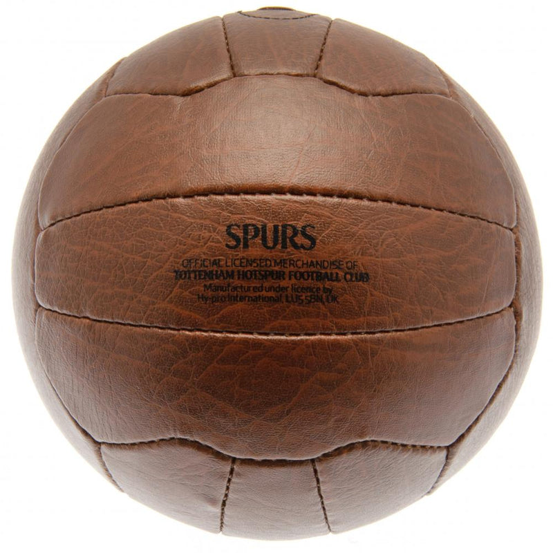 Tottenham Hotspur FC Faux Leather Football, side angle