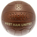 West Ham United FC Faux Leather Football, alternate view