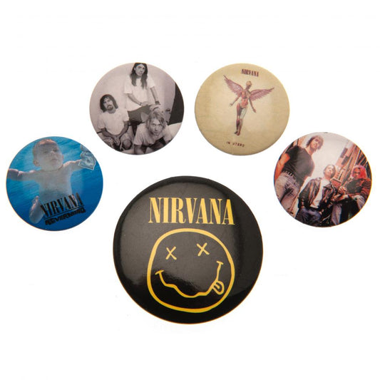 Nirvana Button Badge Set collectible from Infinity Collectibles 2026