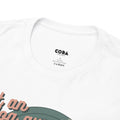 'Just an Analog Guy, In a Digital World' Men's T-Shirt, showing reverse
