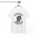 'Catch You On The Flip Side' Men's Vinyl T-Shirt, side angle