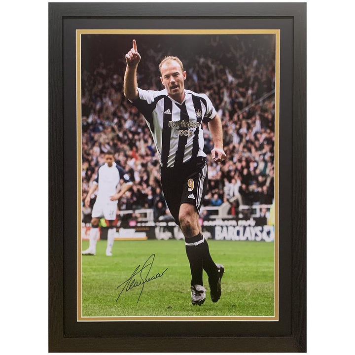 Newcastle United Alan Shearer Signed Framed Print
