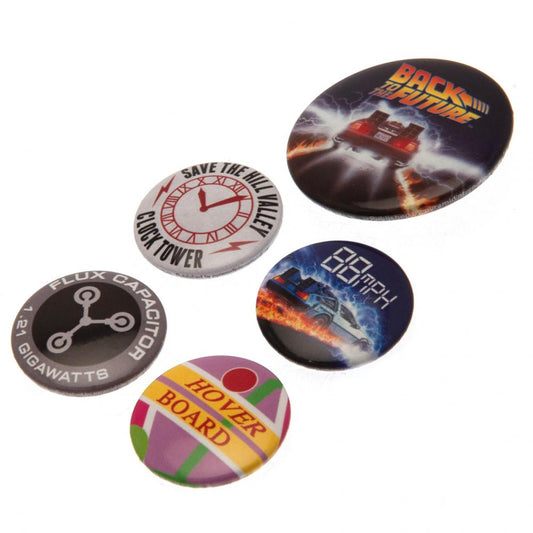 Back To The Future Button Badge Set, alternate view
