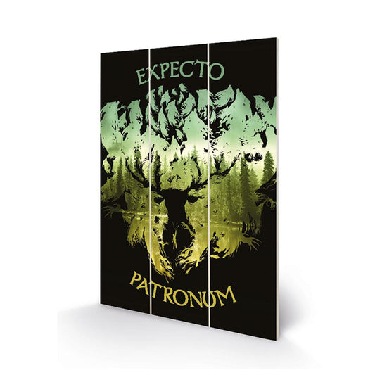 Harry Potter Expecto Patronum Wood Print collectible from Infinity Collectibles 2026