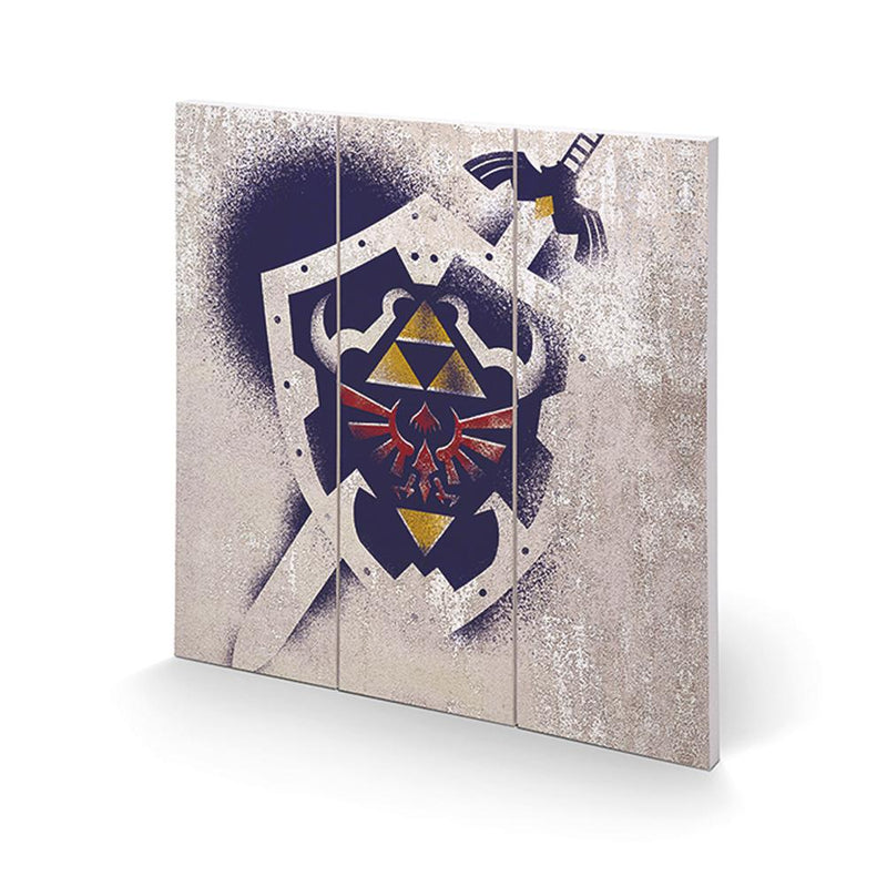 The Legend Of Zelda Shield Wood Print collectible from Infinity Collectibles 2026
