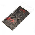 AC/DC PVC Keyring, side angle